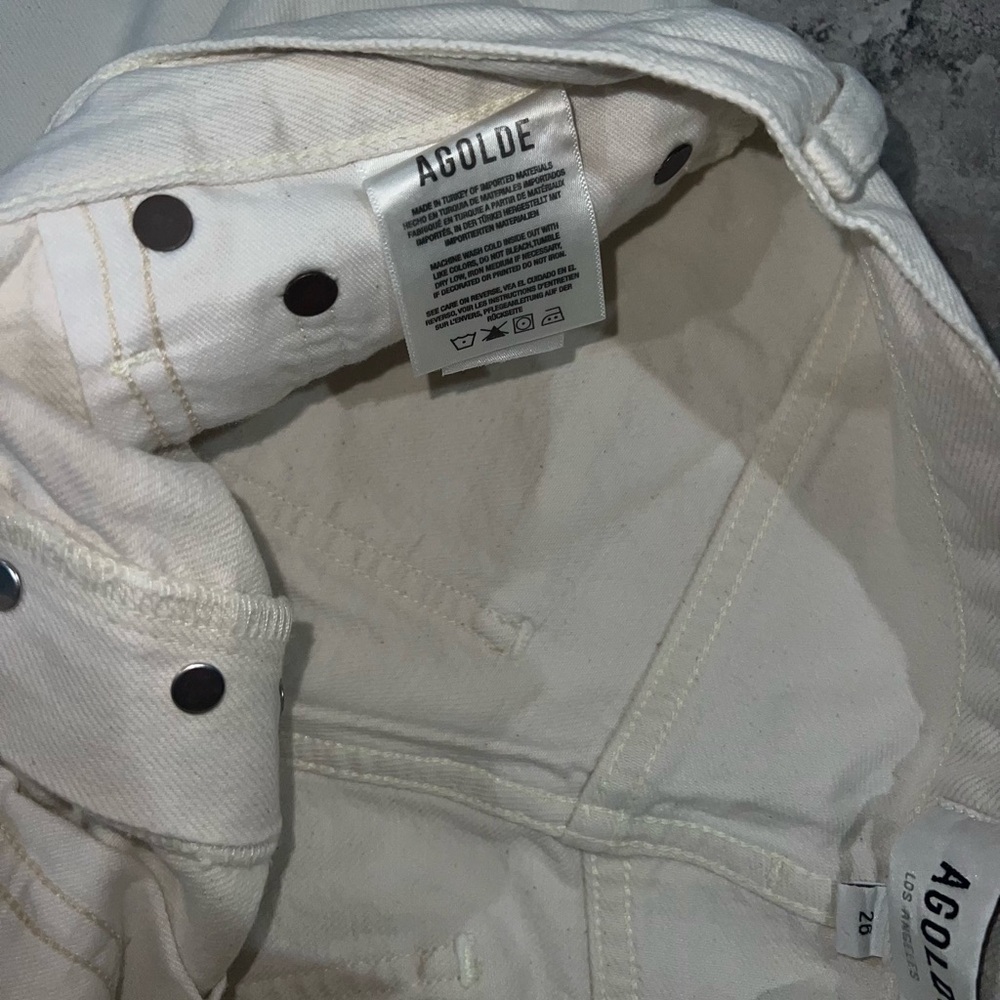 Agolde Dee denim shorts - Picture 5 of 6